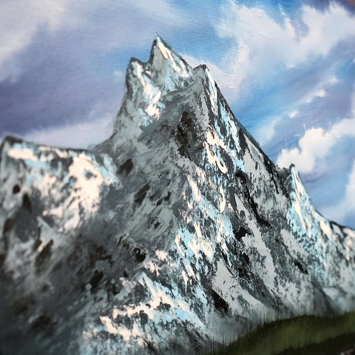 The Flowing River (Original) 12x24 Canvas product image (2)