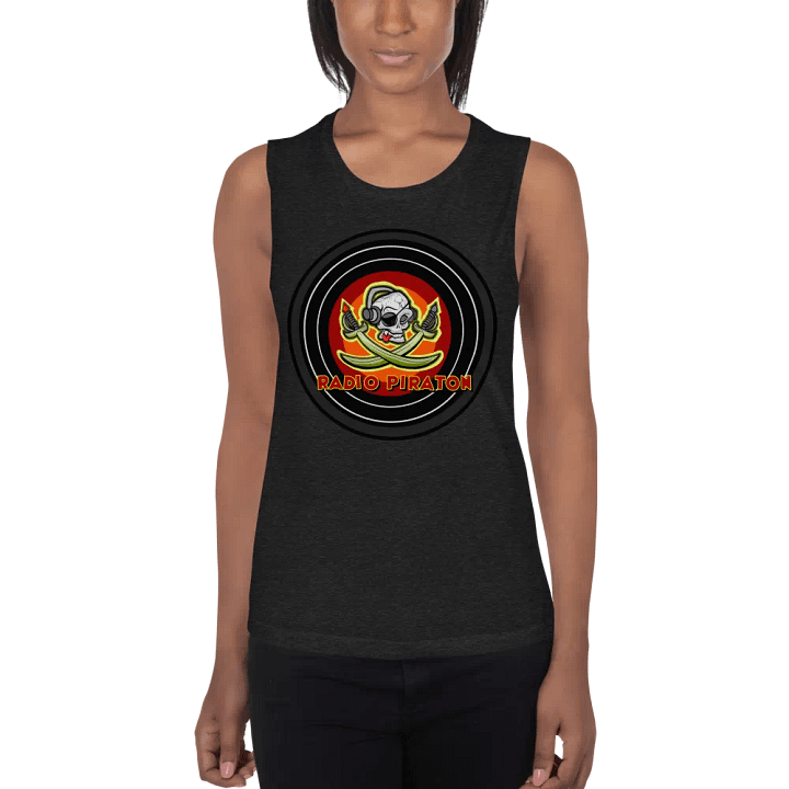 VINYL RECORD LOGO TANK TOP product image (1)