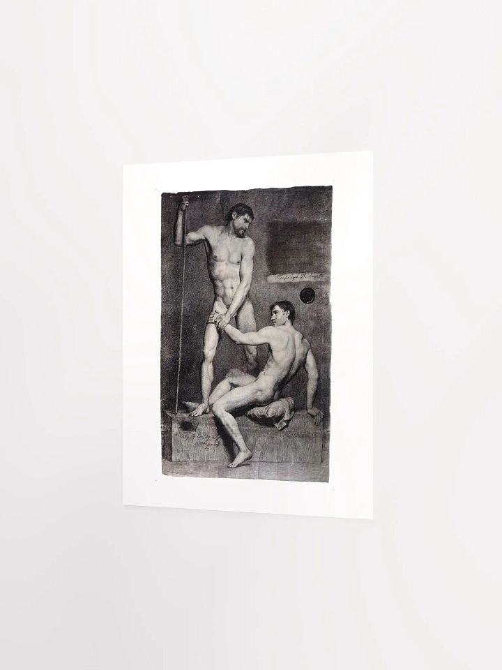 Male Nudes by Alexander Andreyevich Ivanov - Print product image (2)