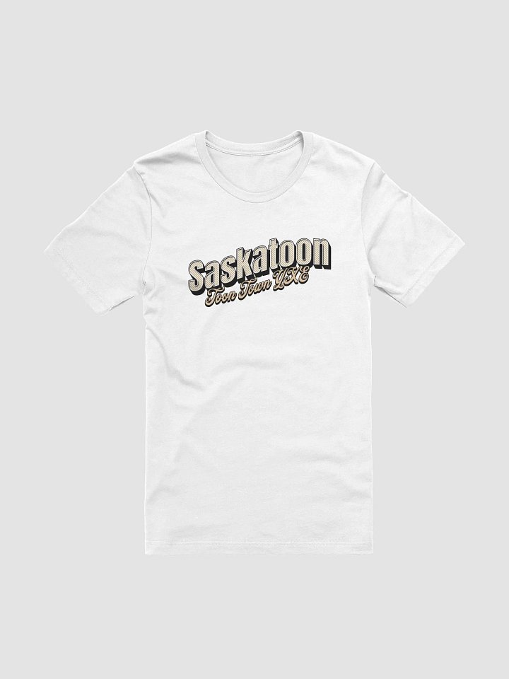 Saskatoon Toon Town YXE Stylized Graphic Tee product image (60)