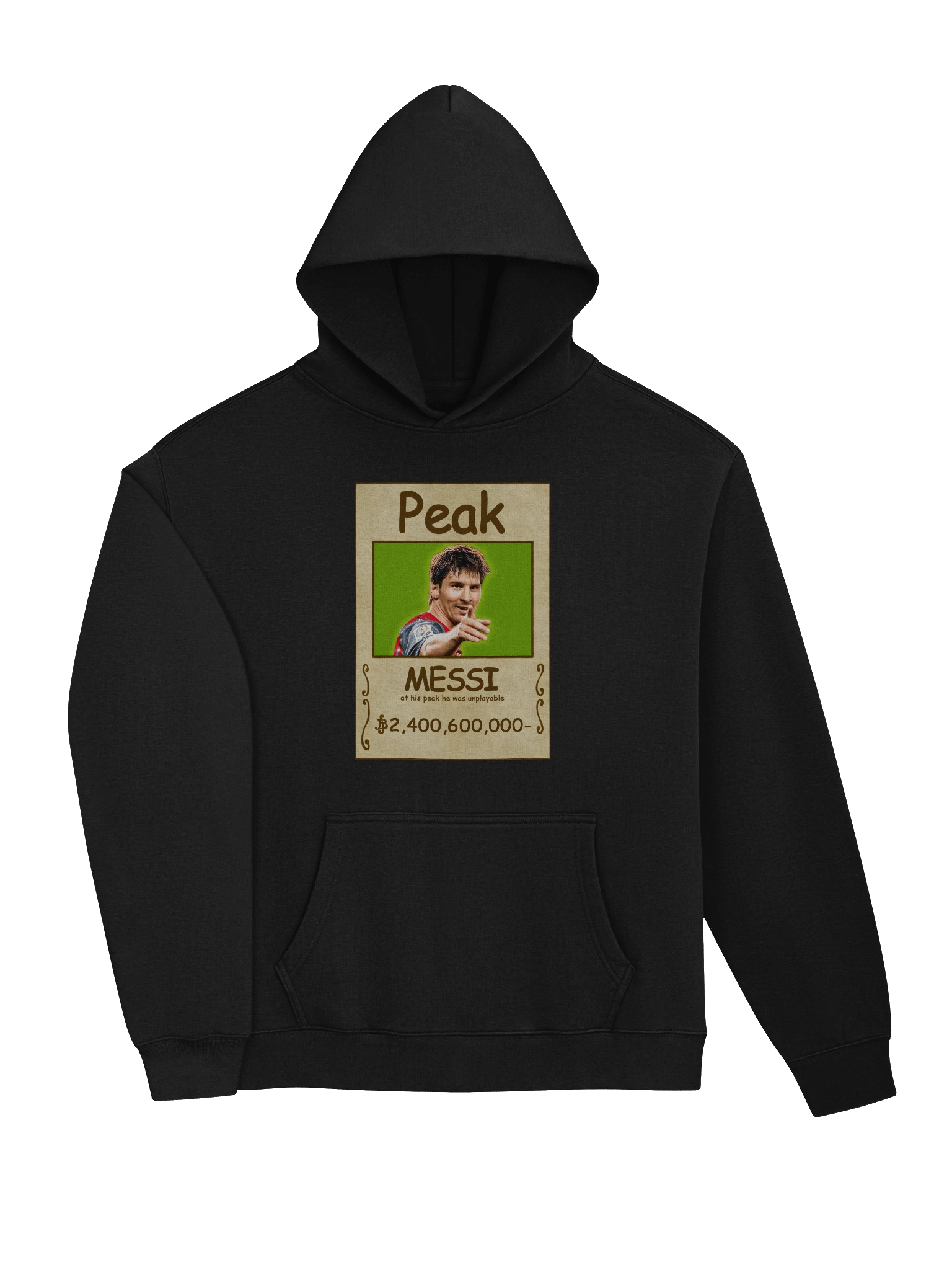 PEAK WANTED Messi Hoodie product image (3)