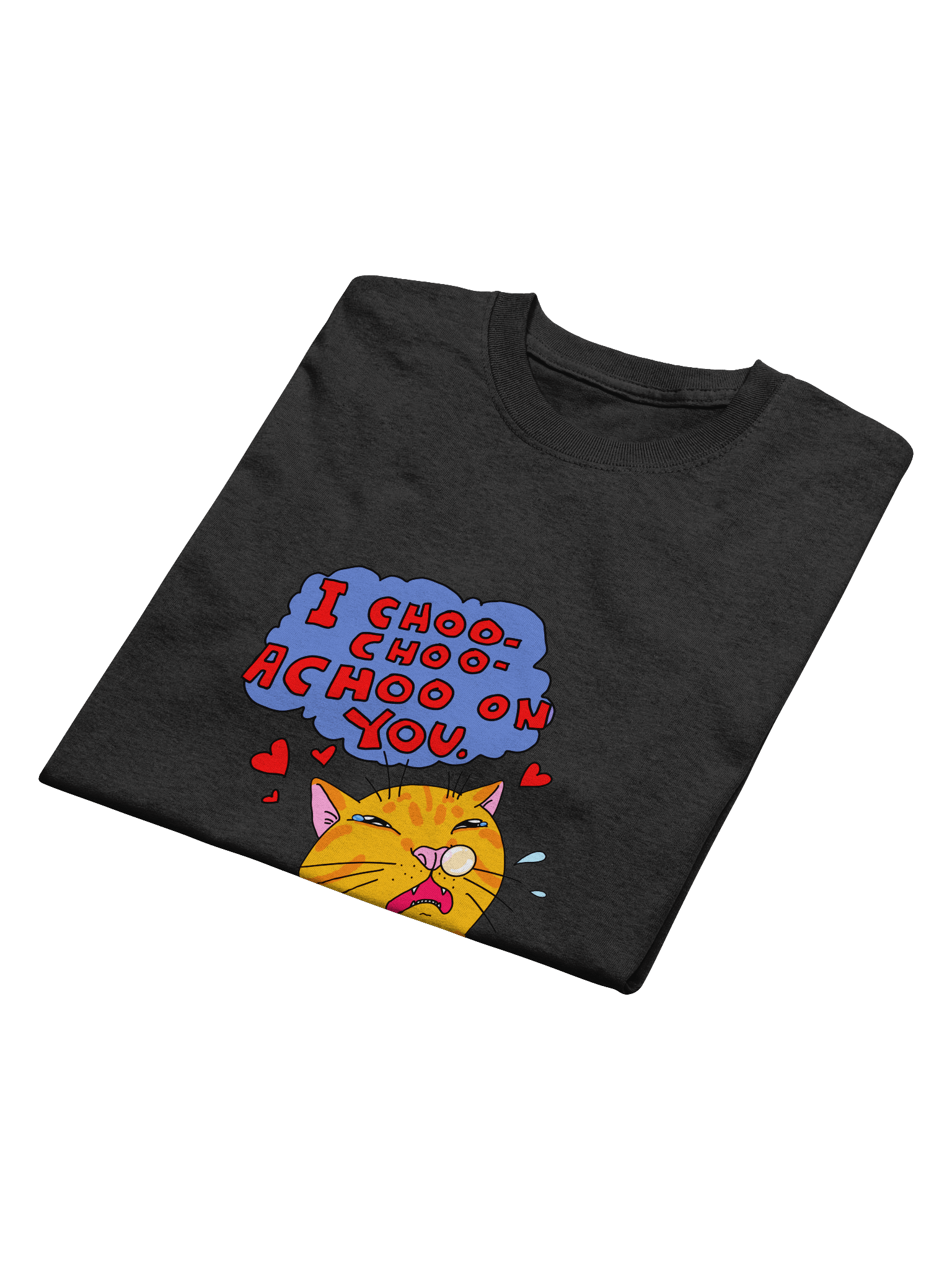 Achoo on You Orange Cat Classic T-Shirt Multicolor product image (8)