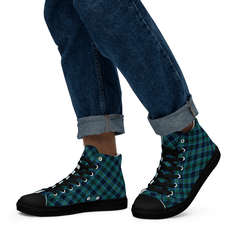 Miller Tartan Men's High Top Shoes product image (5)