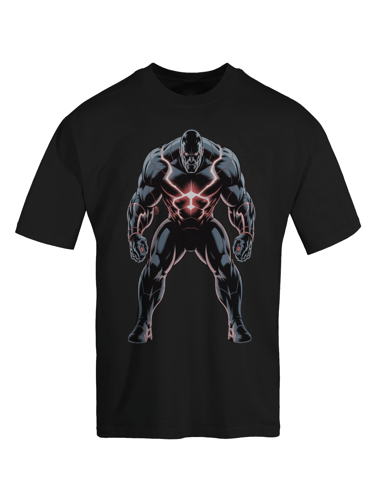 Tyrant's Fury: Darkseid Oversized Faded T-Shirt product image (1)