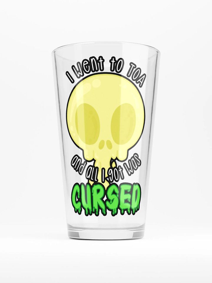 All I Got Was Cursed - Rogue - Pint Glass product image (1)
