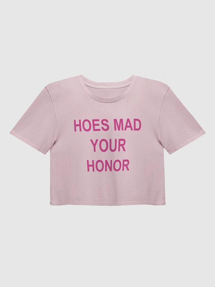 HOES MAD YOUR HONOR Crop Top product image (1)