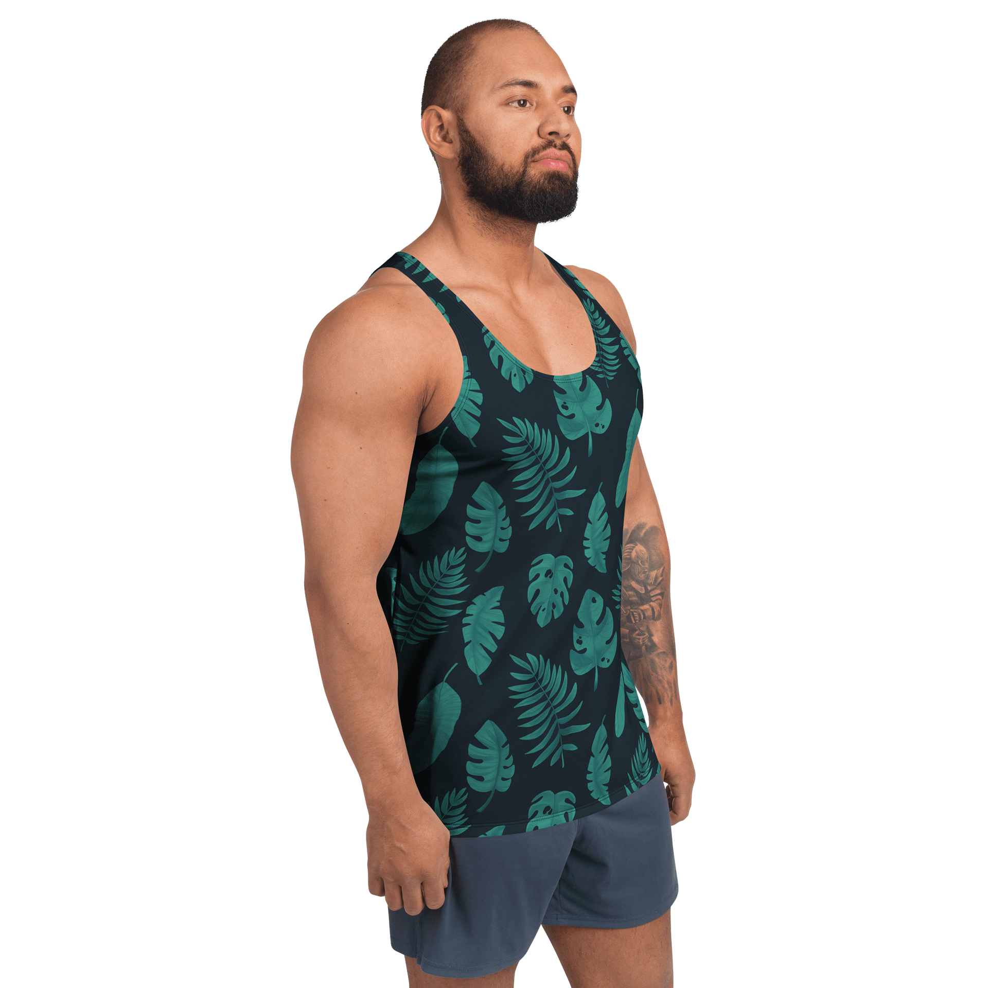 Tropical Monstera Tank (UNISEX) product image (3)