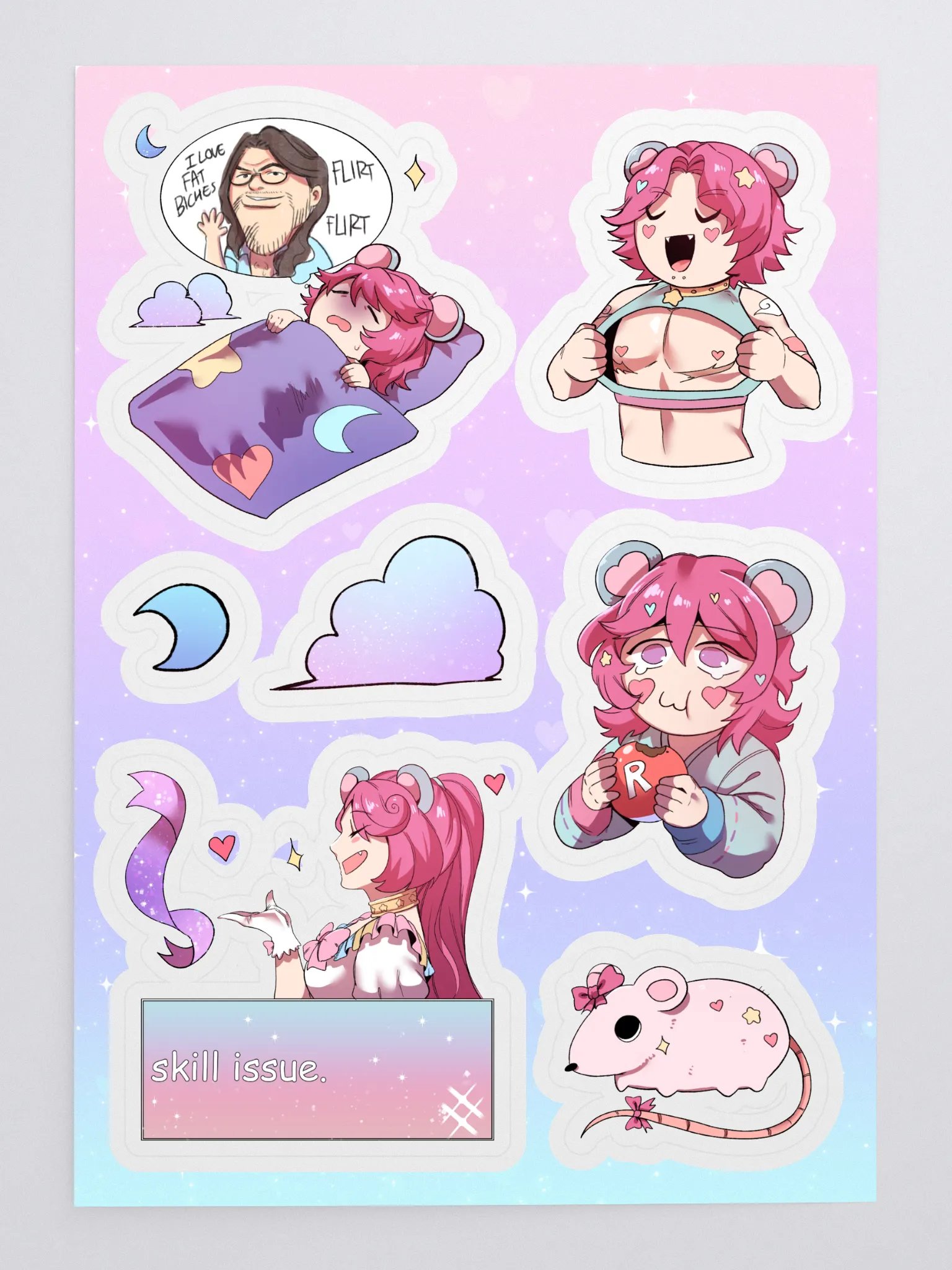 ♡ Ratbabbey Sticker Sheet 1 ♡ product image (3)