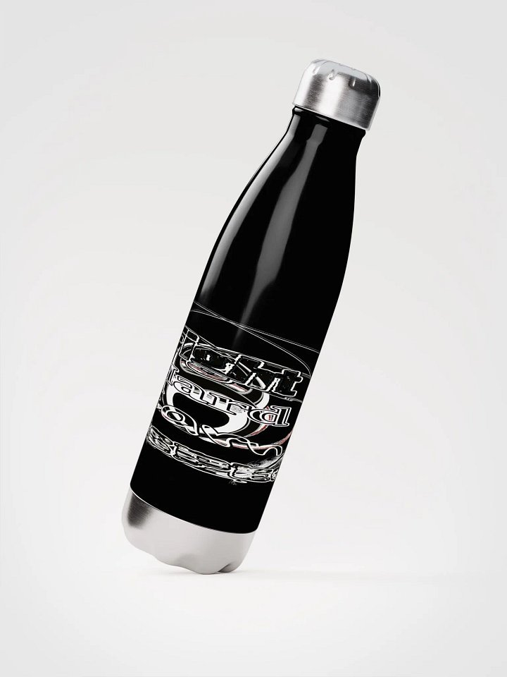Fight Hard Earn Respect Stainless Steel Water Bottle product image (2)