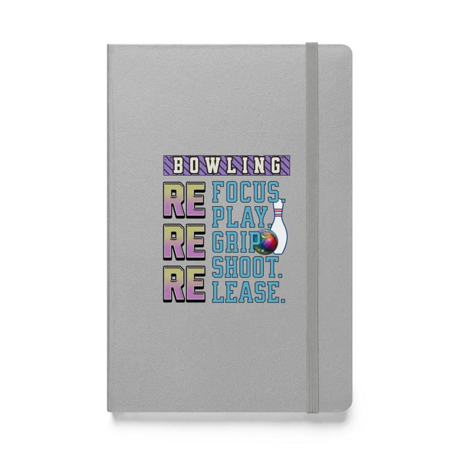 Reuse Bowling Focus Hardcover Notebook product image (1)