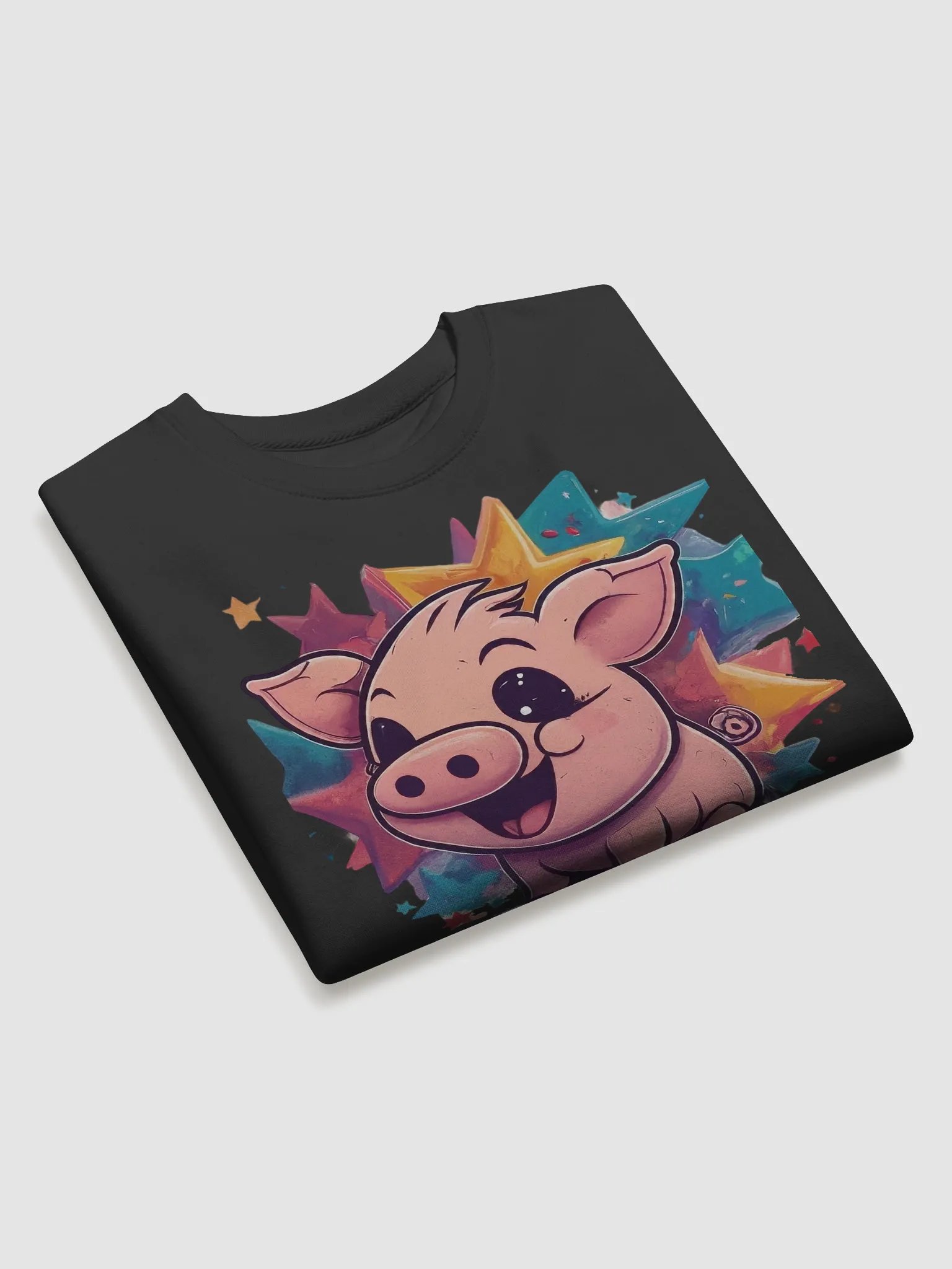 Starry-Eyed Piglet Premium Sweatshirt product image (3)