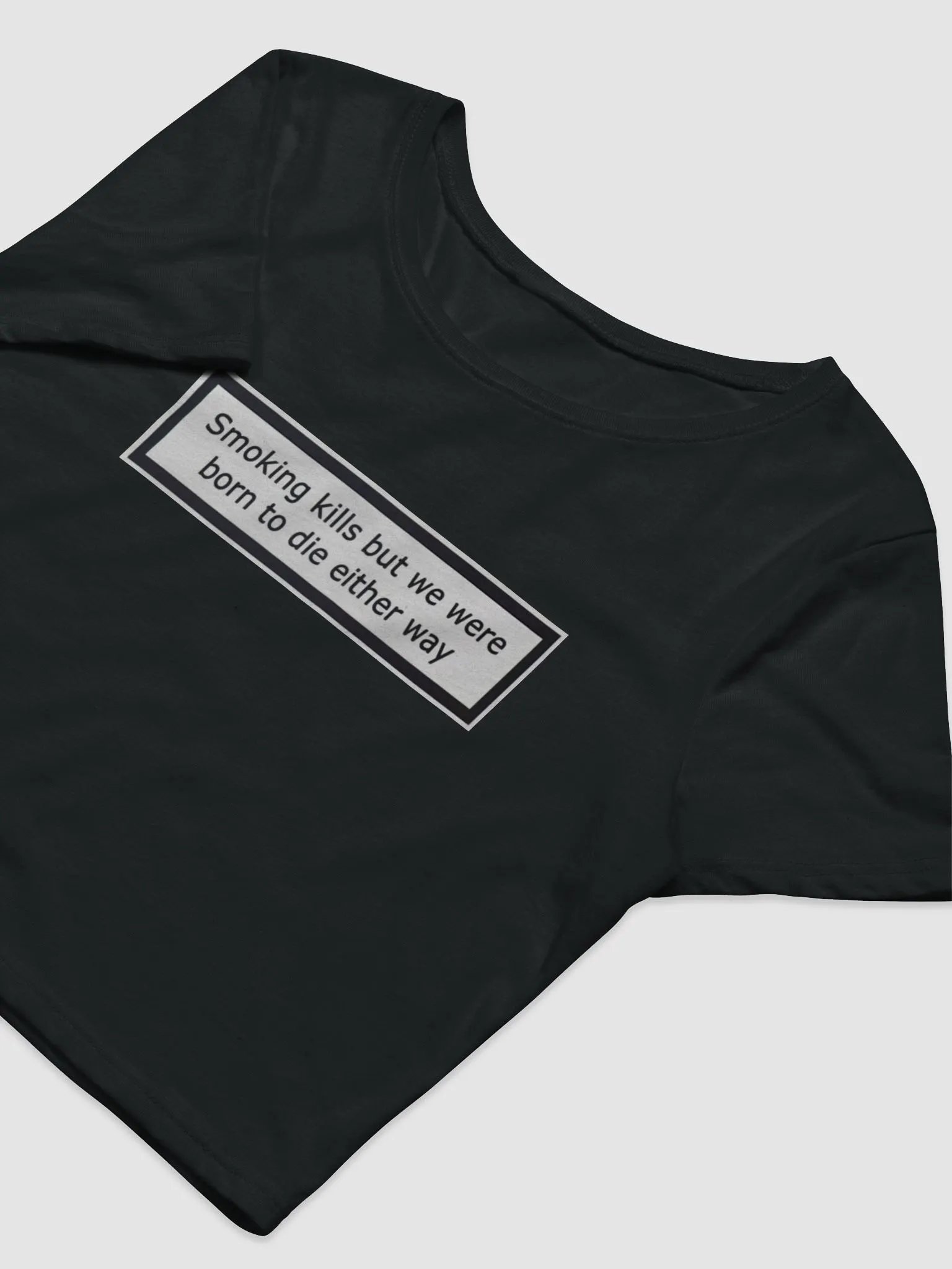Born to Die Crop Tee product image (14)