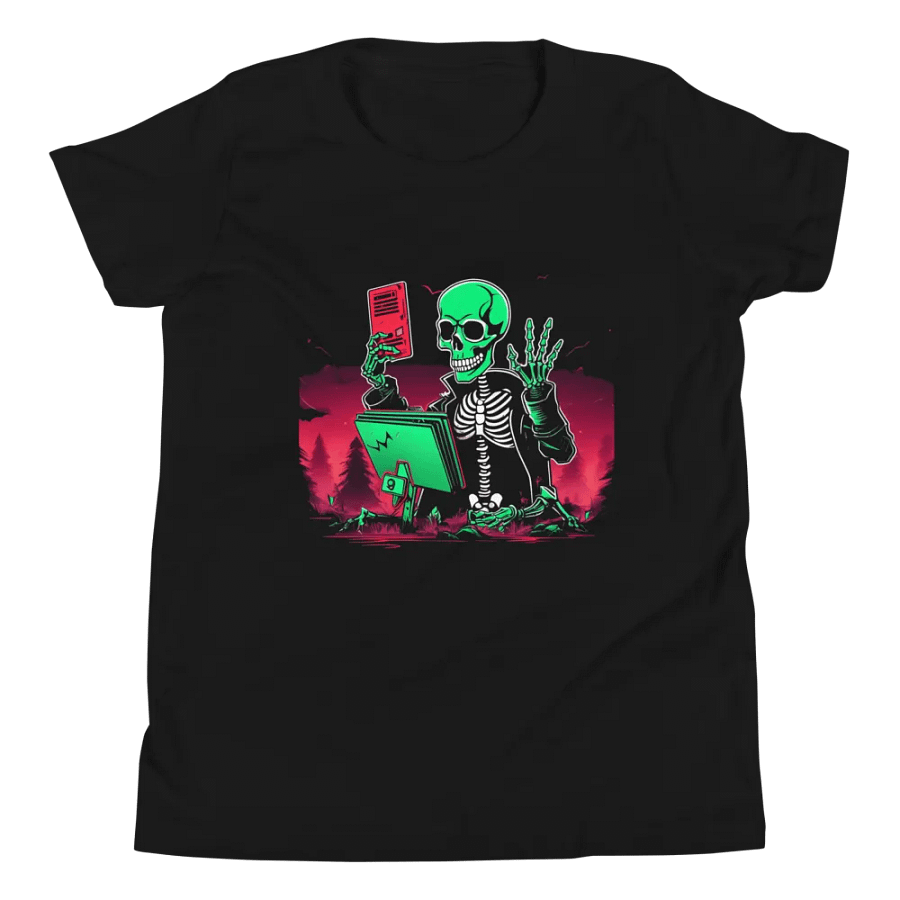 Glowing Bones Youth T-Shirt product image (4)