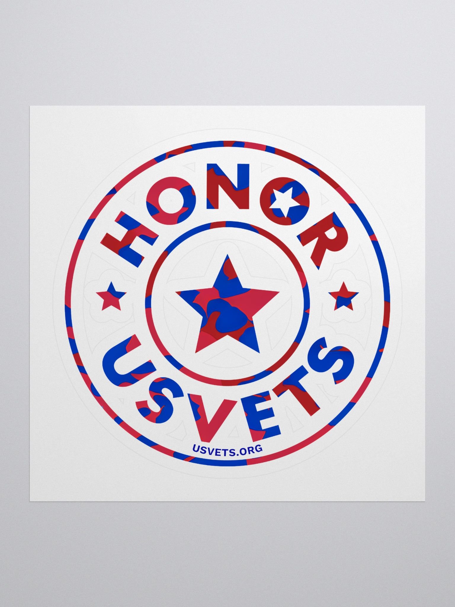 Americana HONORUSVETS Star Stickers product image (1)