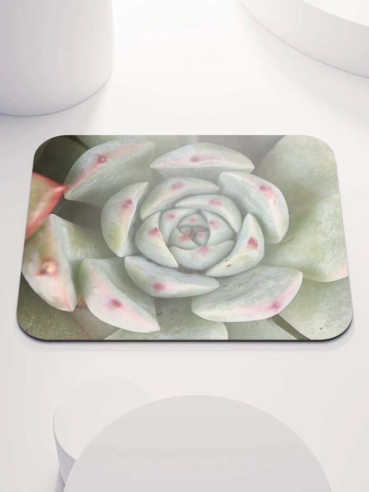 Red Tipped Succulent Mouse Pad product image (1)
