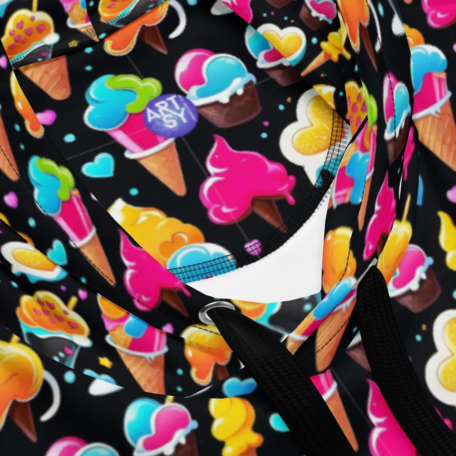 Ice Cream Pattern All Over Print Hoodie product image (6)