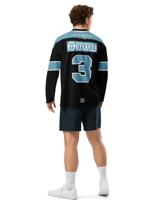 Outcasts Hockey Jersey Teal/Black product image (4)