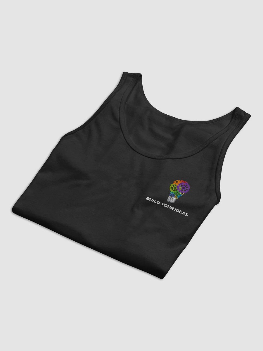 Build Your Ideas Tank Top Black product image (3)