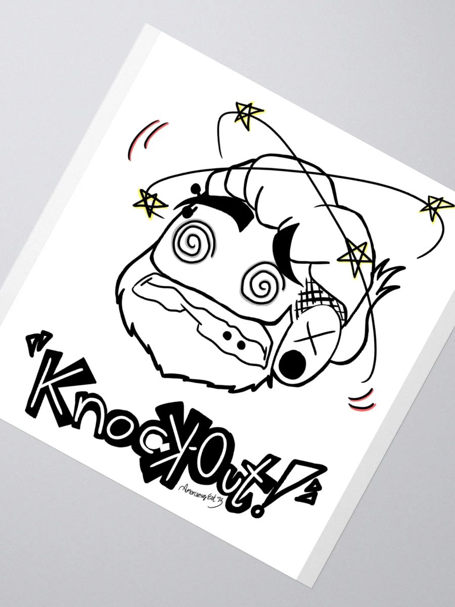 Knock-Out! Dazed Stickers product image (2)