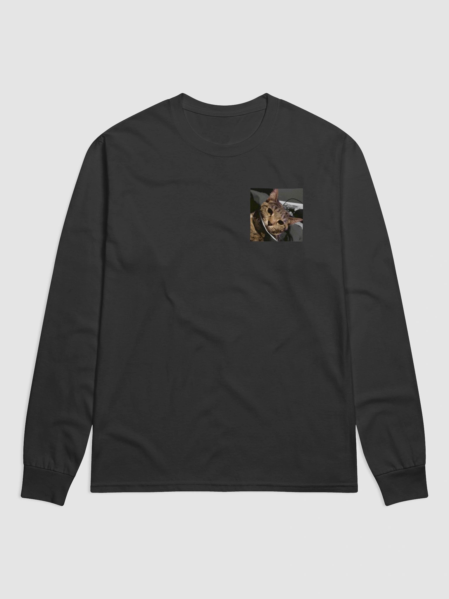 DJPerson Production Black long Sleeve shirt product image (1)