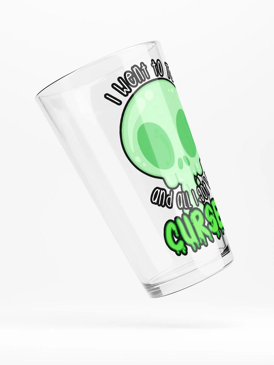 All I Got Was Cursed - Monk - Pint Glass product image (4)