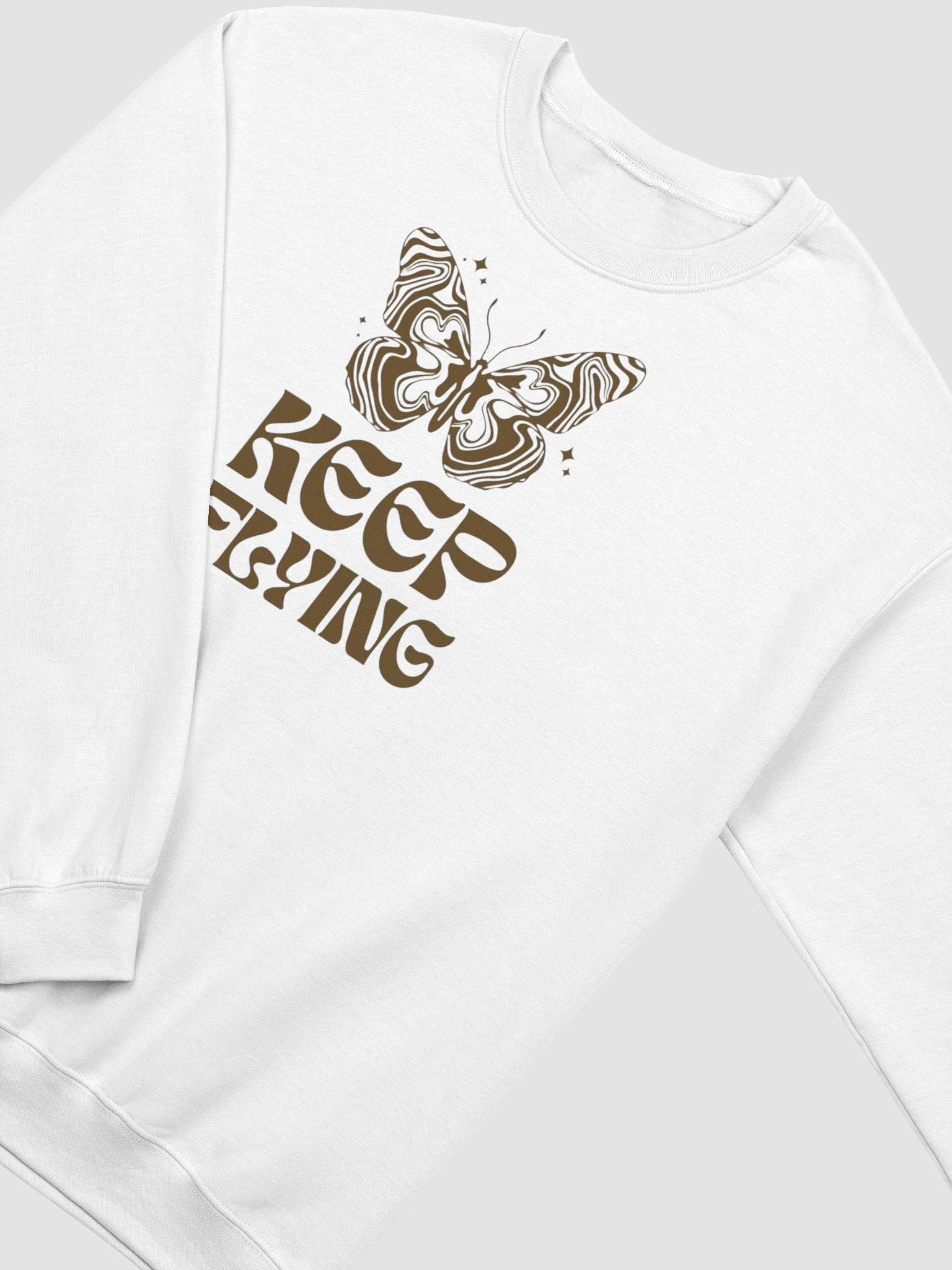 Swirling Butterfly Keep Flying Sweatshirt product image (2)