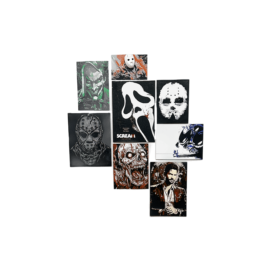 MYSTERY Set of 3 Filament Paintings product image (1)