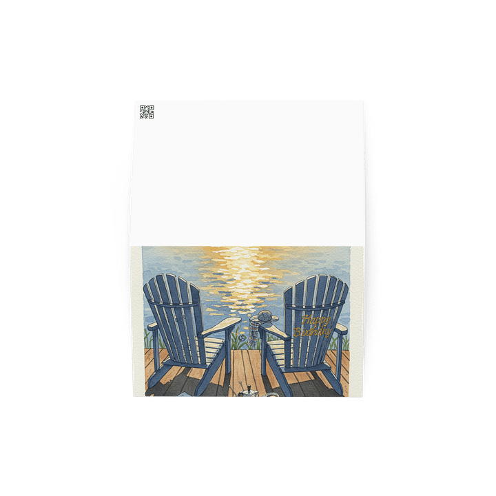 Birthday card - Blank in side product image (2)
