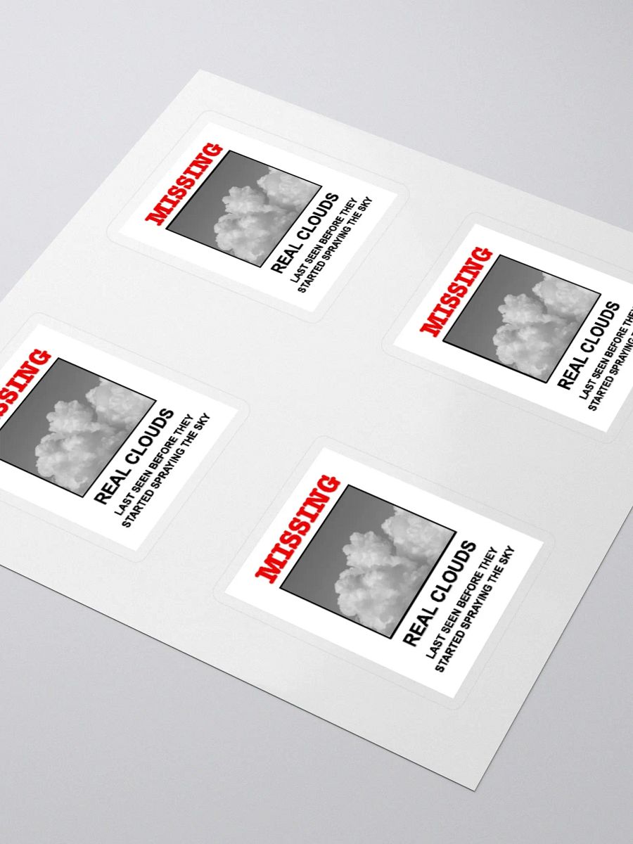 Missing: Real Clouds - Sticker Set product image (3)