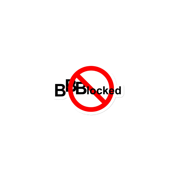 BBBlocked Magnet product image (1)