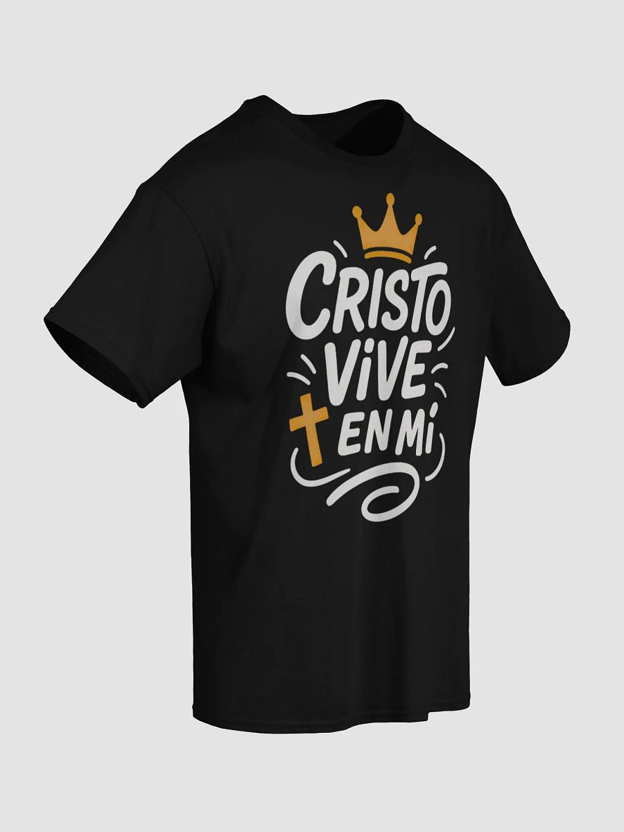 Camiseta Unisex Manga Corta | Cristo vive en mi product image (9)