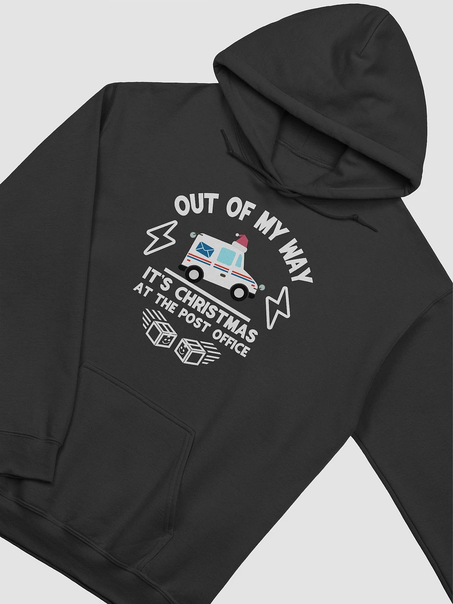Out of my way, It's Christmas Postal Worker Unisex Hoodie product image (8)