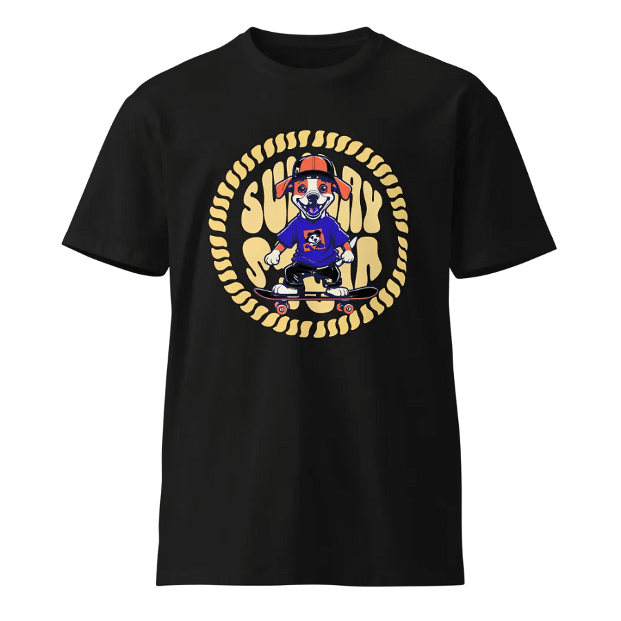 Skateboard Pup Unisex T-Shirt product image (1)
