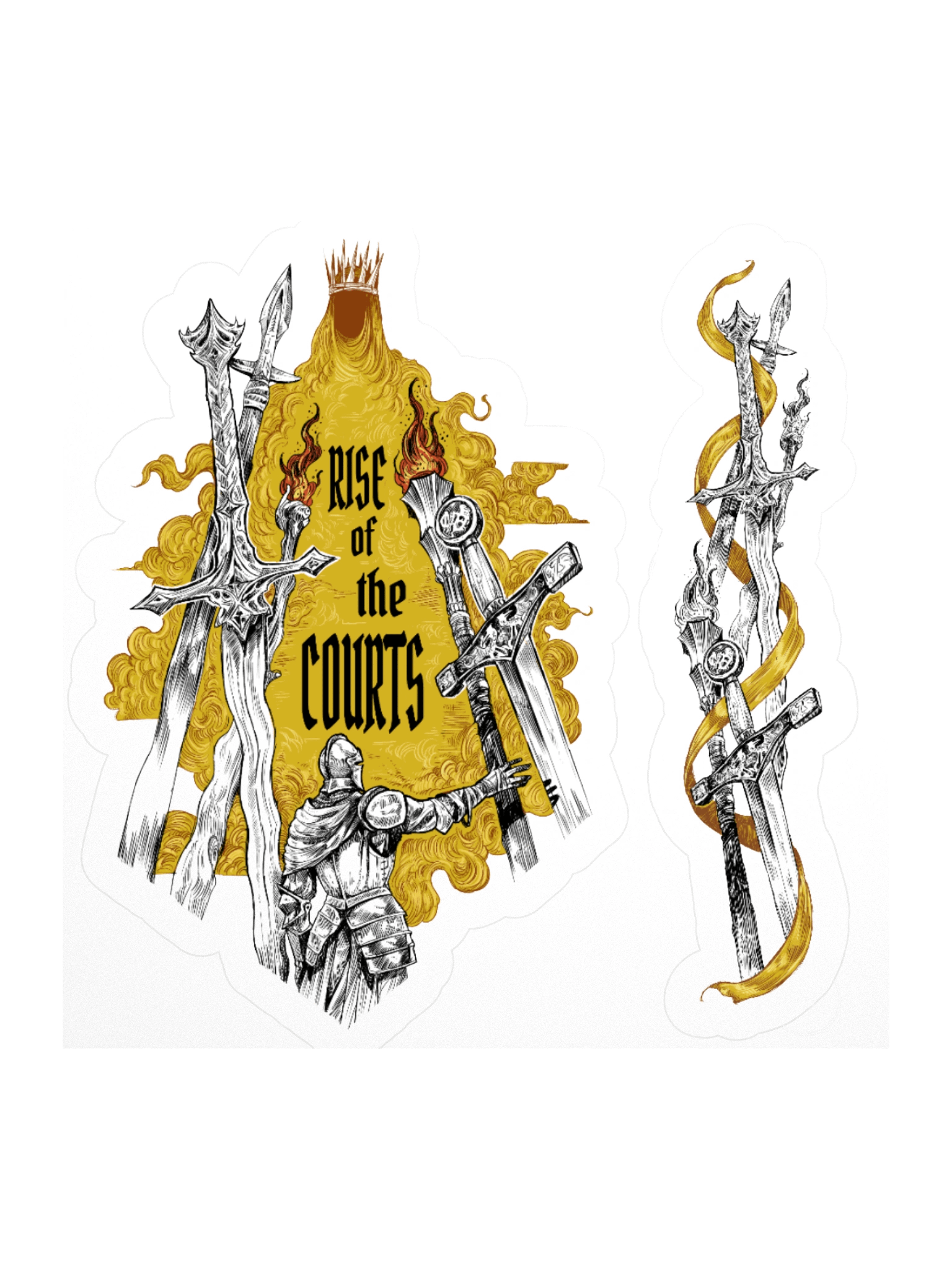 809 Rise of The Courts - Stickers product image (2)