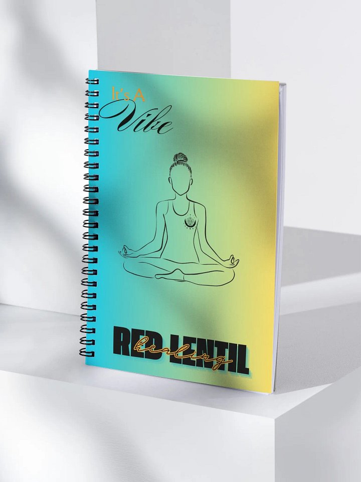 Red Lentil Yoga Collection Notebook | Sunflower product image (1)