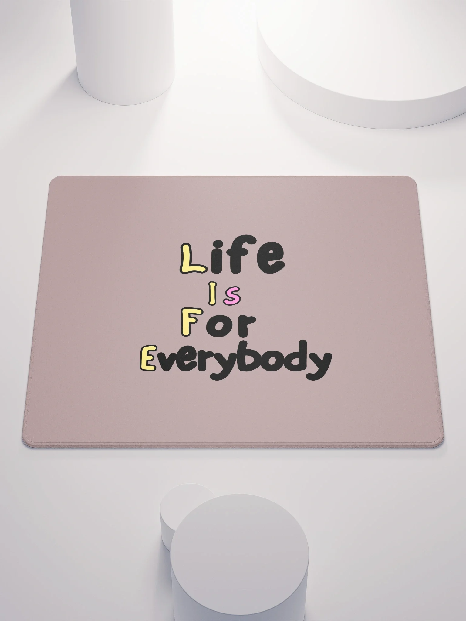 Colorful Life Gaming Mouse Pad product image (1)