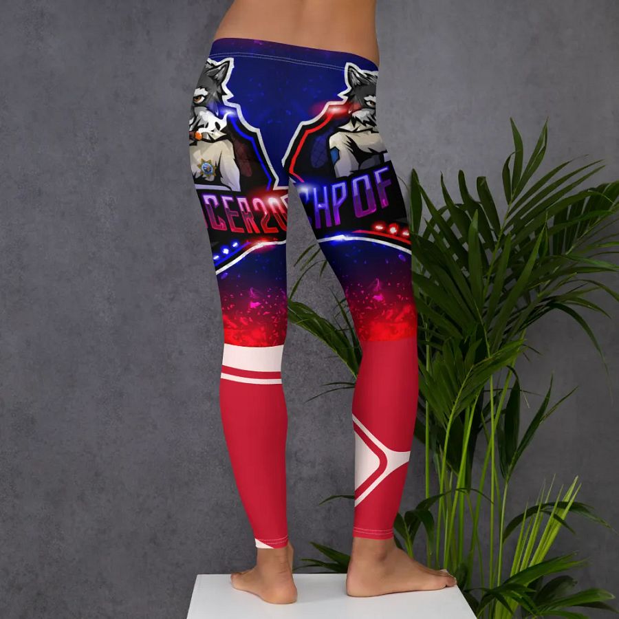 CHIPOFFICER20 Cosmic Wolf All-Over Leggings product image (6)