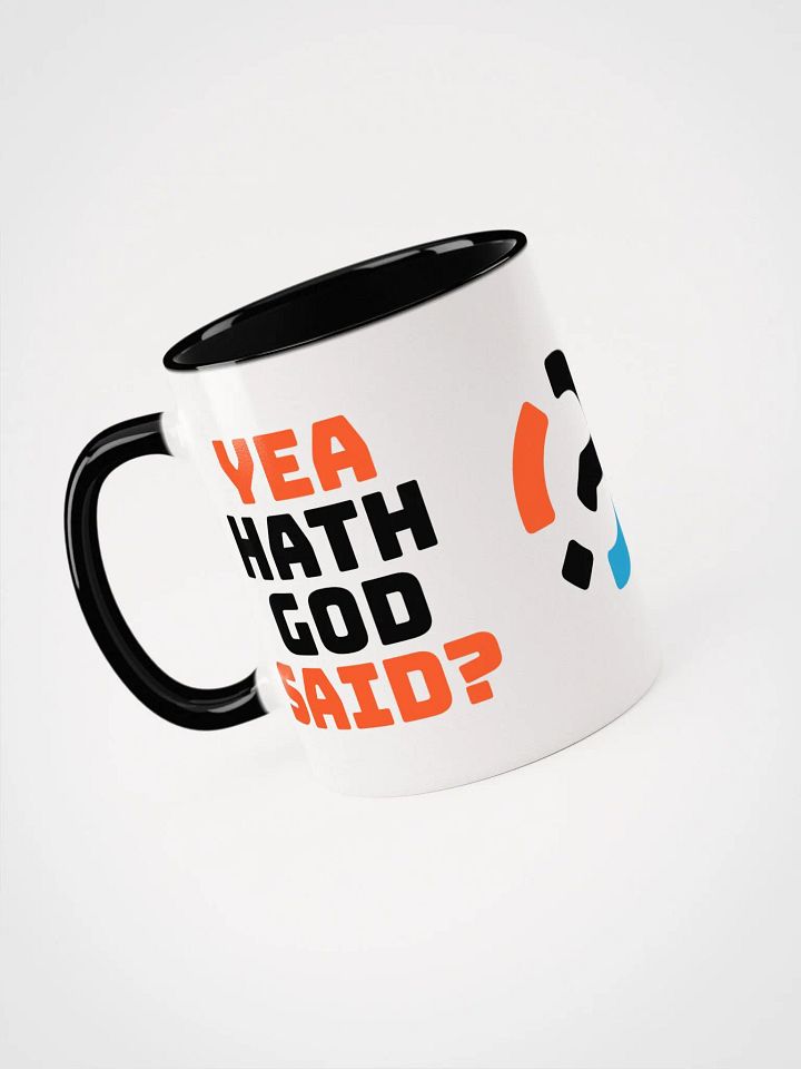 Yea God Hath Said - Q&A Mug product image (2)