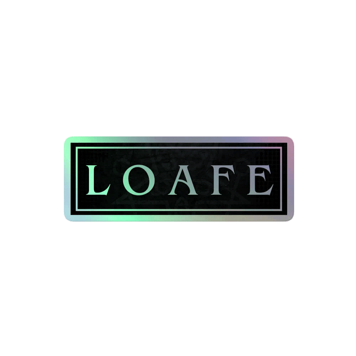 Loafe Header Hologram Sticker product image (2)