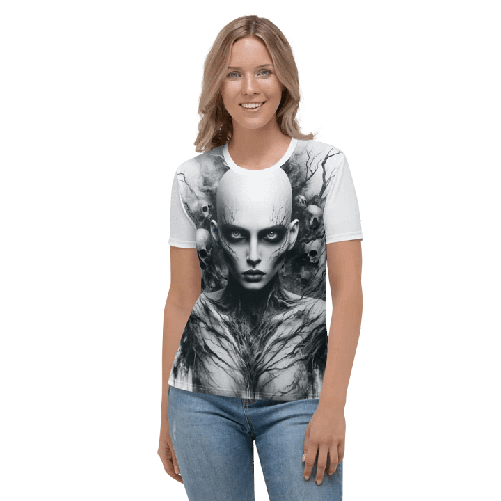 Gothic Branches Bald Head Women's Tee product image (1)