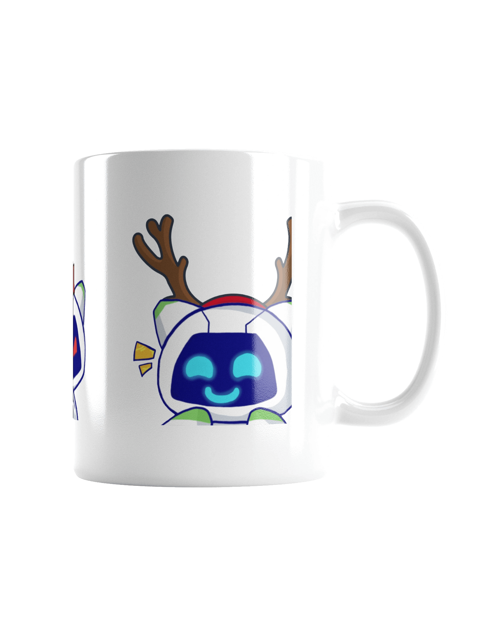 Techyries Christmas Catbot Mug product image (3)