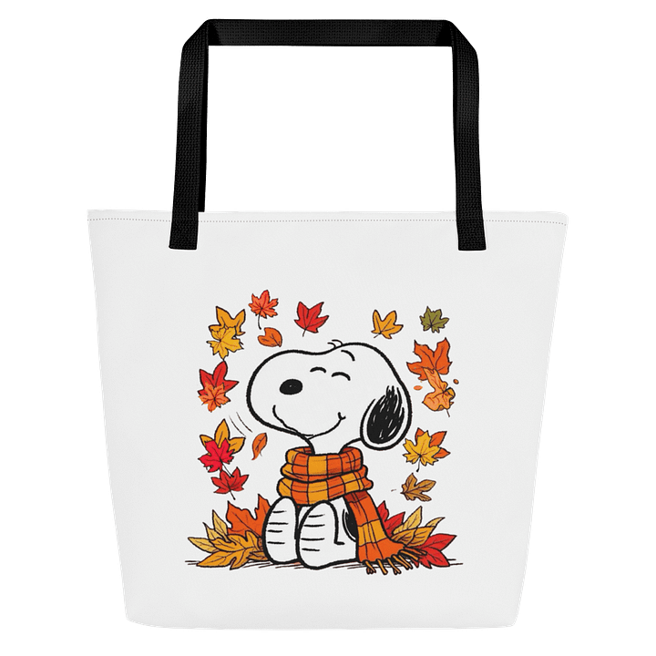 Autumn Snoopy Tote Bag product image (1)