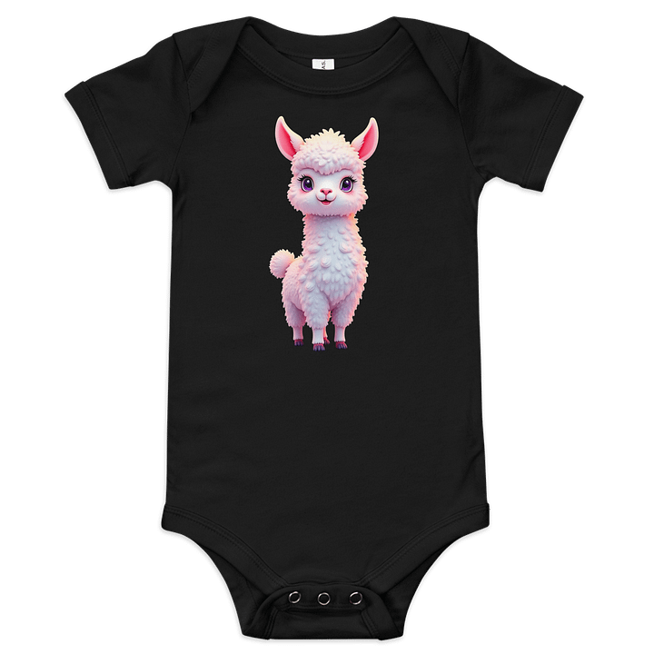 Luna the Little Llama Baby Bodysuit product image (1)