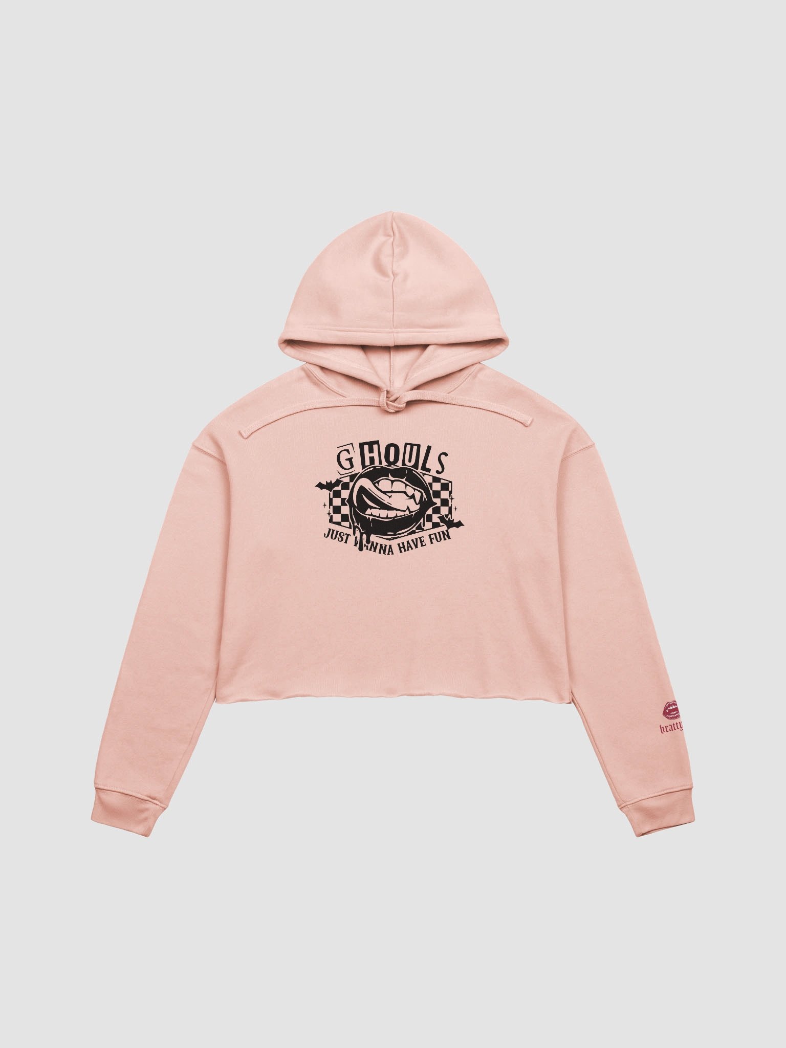 Ghouls Just Wanna Have Fun Cropped Hoodie product image (1)