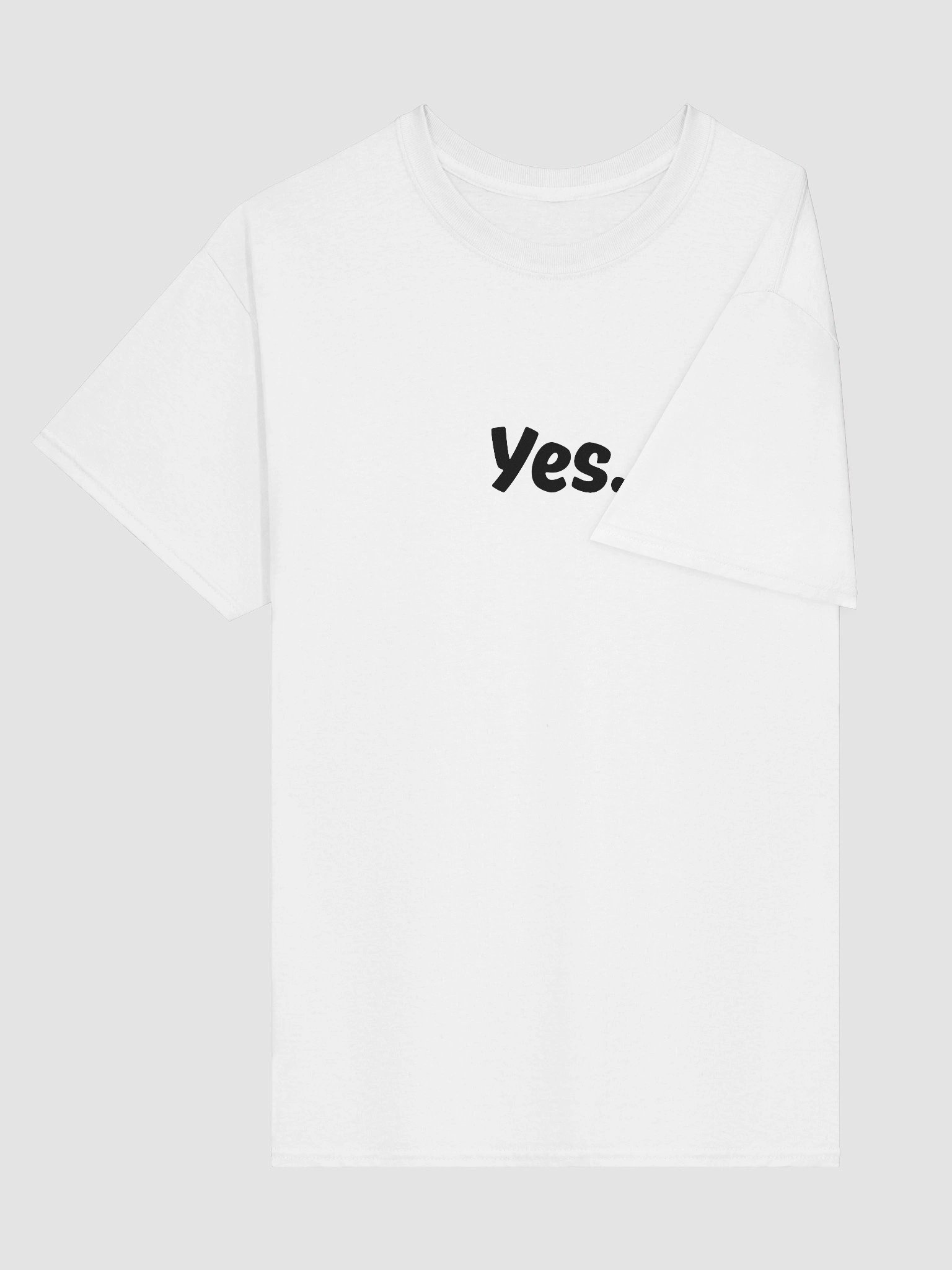 “Yes..” My Vibe Cotton T-Shirt product image (4)