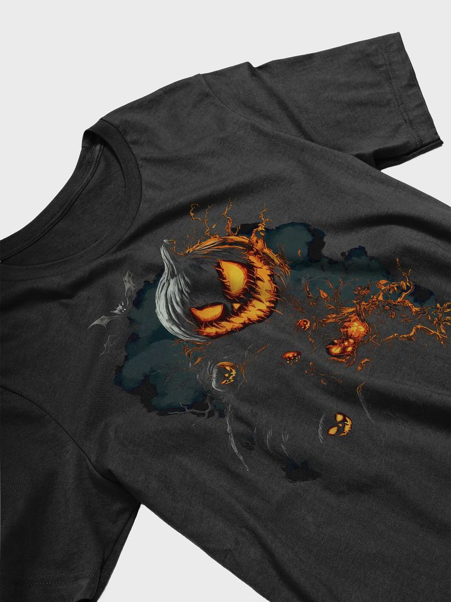 Fiery Pumpkin Reaper T-Shirt product image (3)