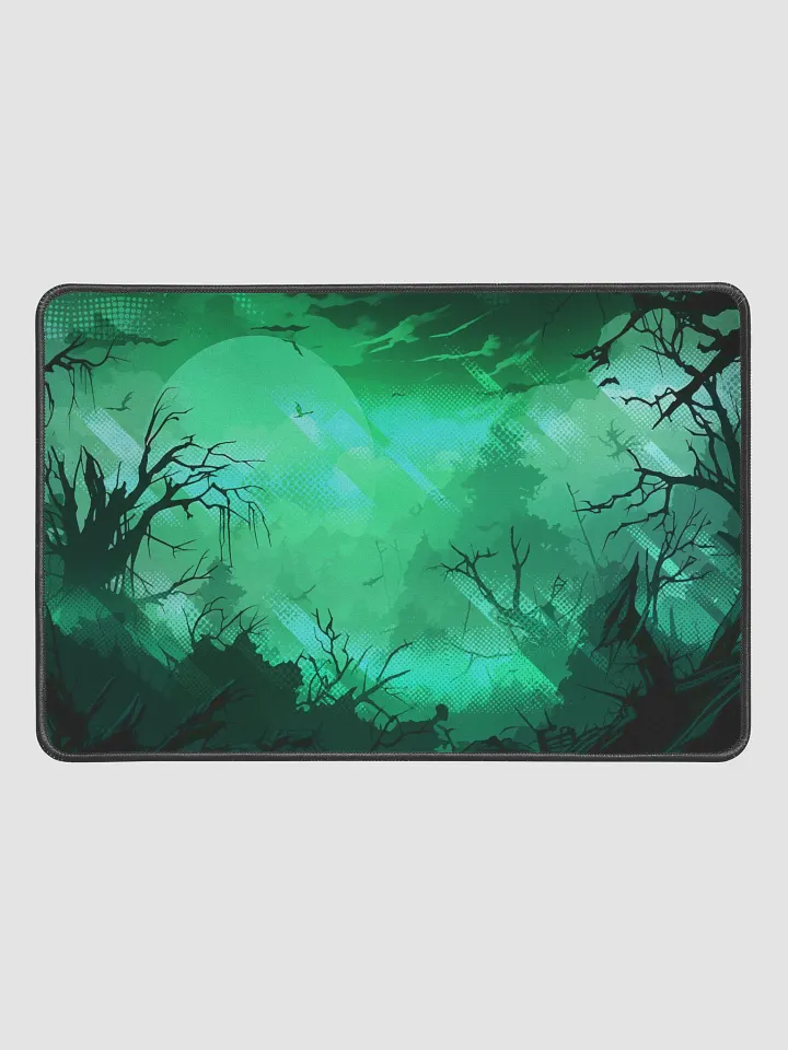 Moonlit Haunted Forest Desk Mat product image (1)