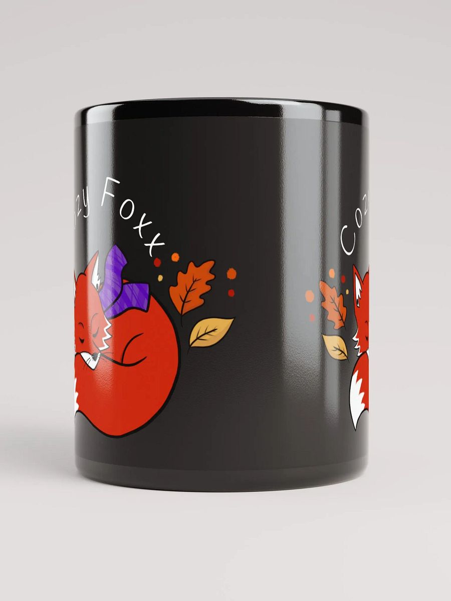 Cozy Foxx Ceramic Mug Black product image (6)