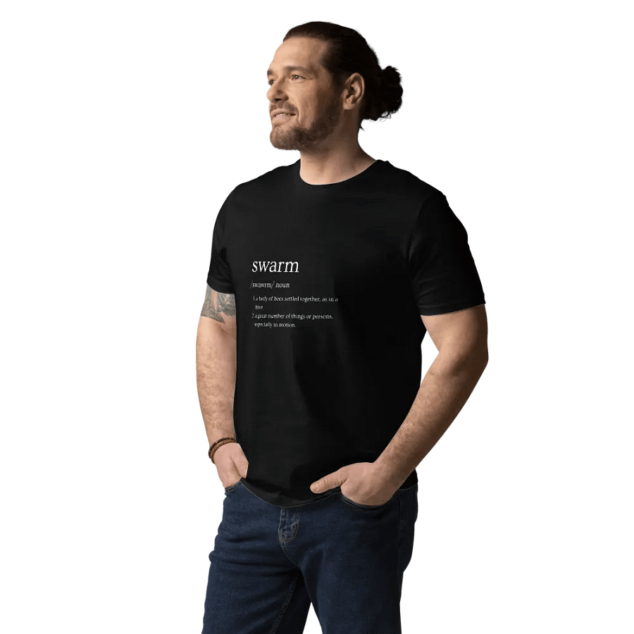 Swarm dictionary definiton 100% cotton product image (12)
