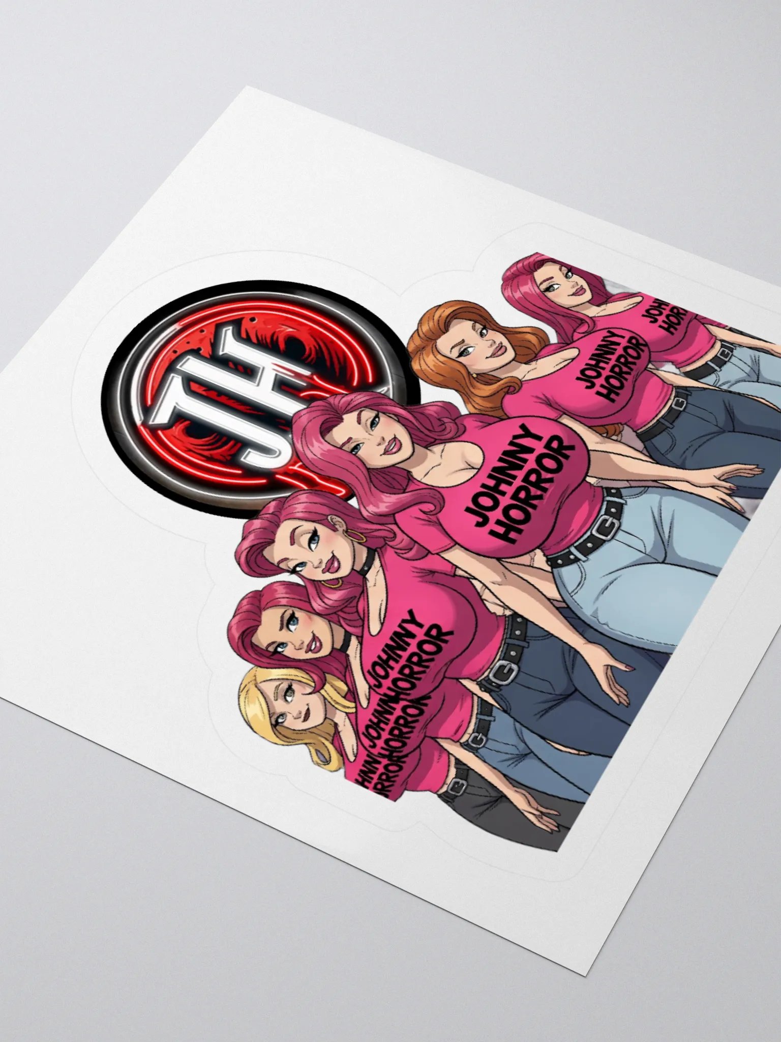 Big Boobie Ladies Sticker product image (8)